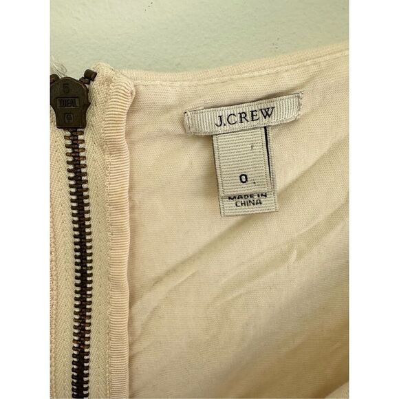 J. Crew white and blue dress, size 0 - Picture 2 of 5